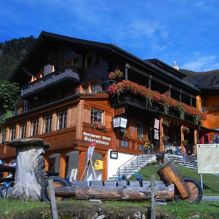 Restaurant Hotel Schermtanne Adelboden Exterior foto
