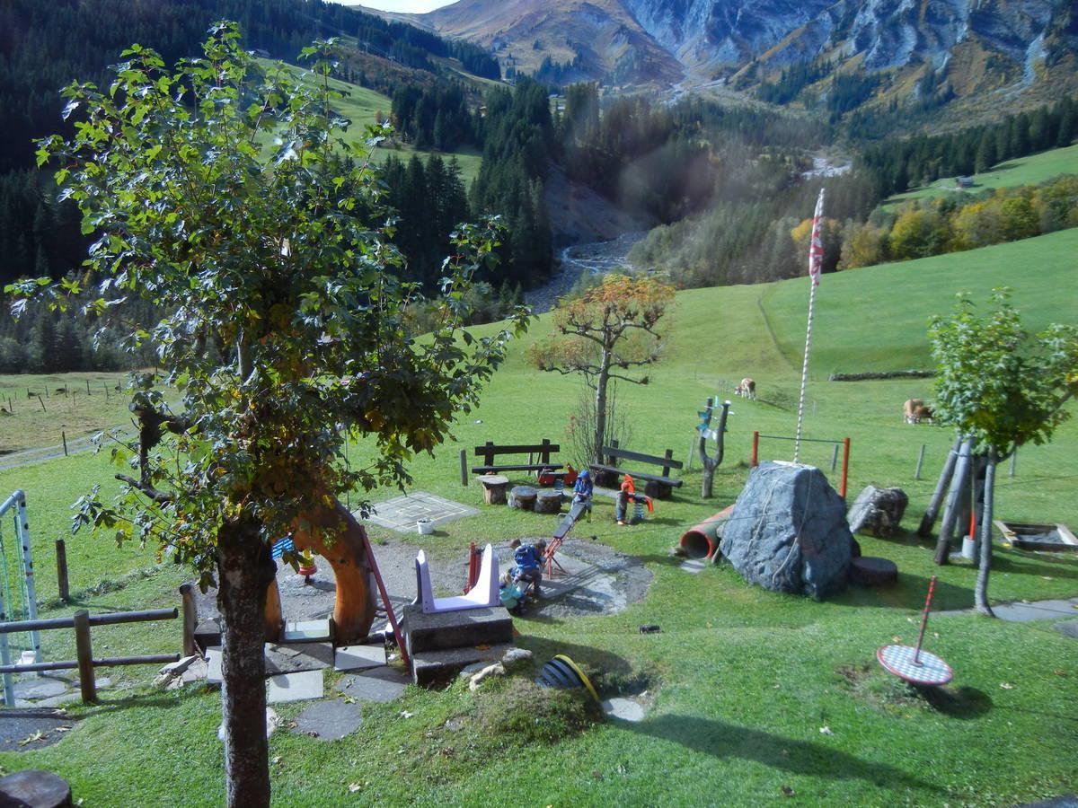 Restaurant Hotel Schermtanne Adelboden Exterior foto